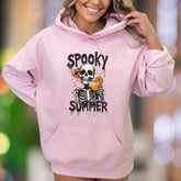 "Spooky Summer" | Gothic Retro Unisex Adult Hoodie | Humorous Lifestyle