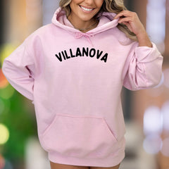 "Villanova" | Bold Typography Unisex Adult Hoodie | Collegiate Lifestyle