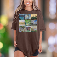 Impressionist Art Gallery | Comfort Colors Unisex Adult T-Shirt | Vintage Creative Lifestyle