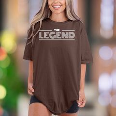 "THE LEGEND" | Comfort Colors Unisex Adult T-Shirt | Retro Confidence Style