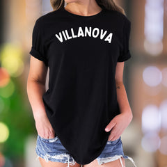 "Villanova" | Arched Text Unisex Adult T-Shirt | Classic University Style