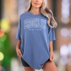"BROOKLYN NEW YORK" | Comfort Colors Unisex Adult T-Shirt | Streetwear City Style