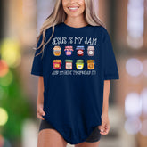 "Jesus Is My Jam" | Comfort Colors Unisex Adult T-Shirt | Faith-Inspired Lifestyle