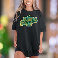 "Saint Patrick's Day" | Comfort Colors Unisex Adult T-Shirt | Retro Festive Style