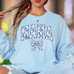 "MAMA" | Vintage Floral Unisex Adult Long Sleeve T-Shirt | Motherhood Lifestyle