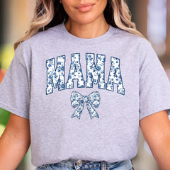 "MAMA" Floral Arch Unisex Adult T-Shirt | Chintz Pattern Lifestyle