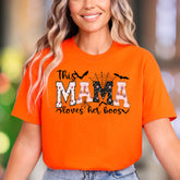 "This Mama Loves Her Boos" | Halloween Graphic Unisex Adult T-Shirt | Funny Lifestyle