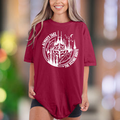 "Always Take The Scenic Route" | Comfort Colors Unisex Adult T-Shirt | Outdoor Adventure Lifestyle