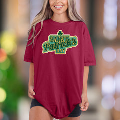 "Saint Patrick's Day" | Comfort Colors Unisex Adult T-Shirt | Retro Festive Style