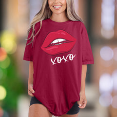 "XOXO" | Comfort Colors Unisex Adult T-Shirt | Playful Romantic Style