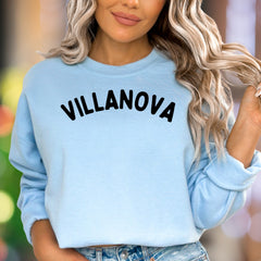 "Villanova" | Bold Collegiate Unisex Adult Sweatshirt | Academic Lifestyle
