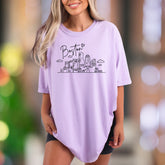 "Boston" | Comfort Colors Unisex Adult T-Shirt | Minimal Cityscape Style