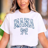 "MAMA" Floral Arch Unisex Adult T-Shirt | Chintz Pattern Lifestyle