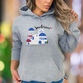 "Santorini" | Iconic Landscape Unisex Adult Hoodie | Travel & Culture