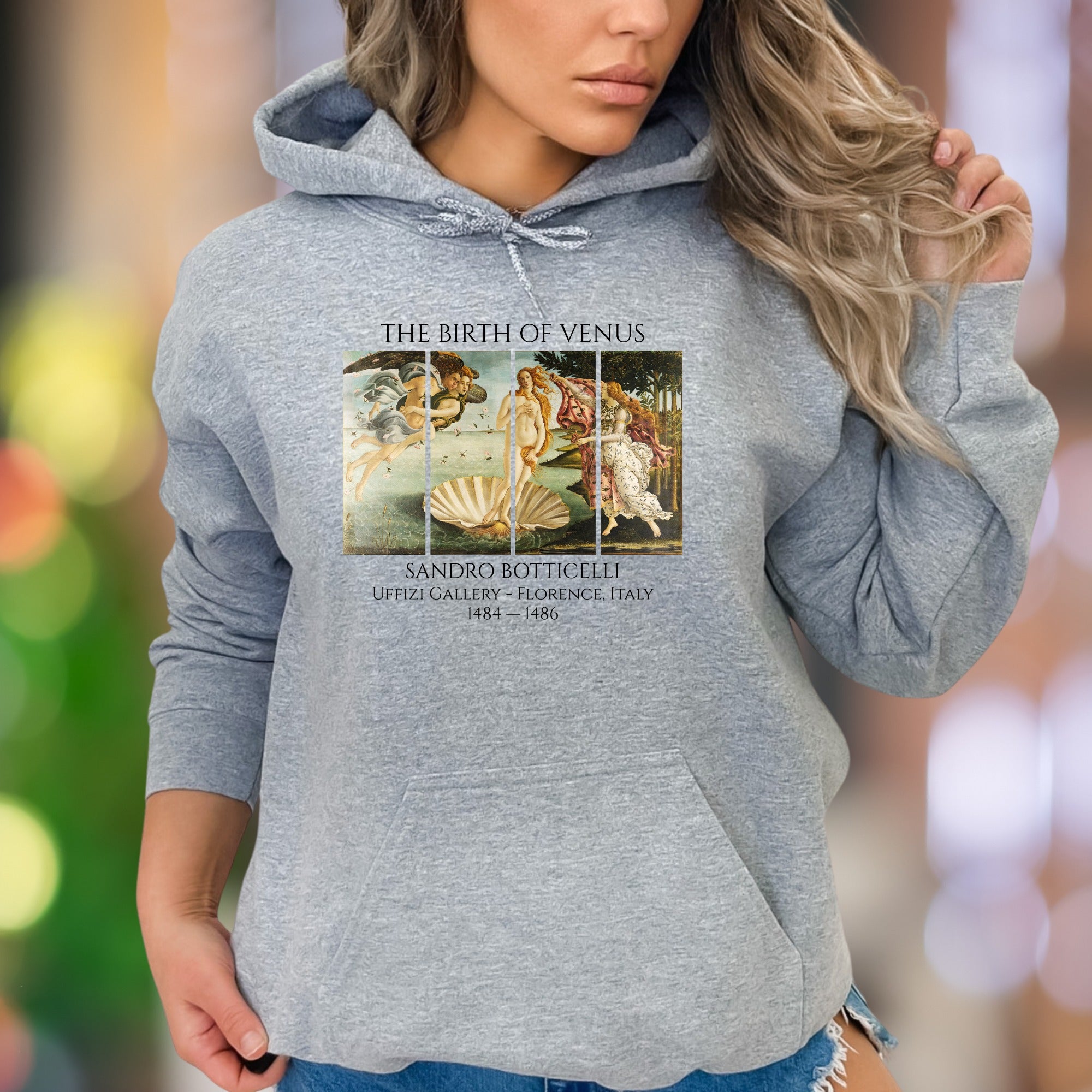 "THE BIRTH OF VENUS" | Renaissance Art Unisex Adult Hoodie | Classic Art Lifestyle