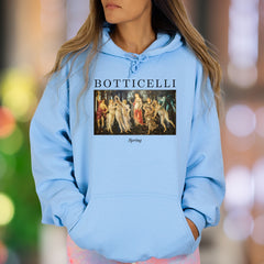 "BOTTICELLI Spring" | Renaissance Art Unisex Adult Hoodie | Artistic Heritage