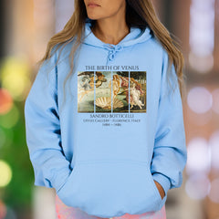 "THE BIRTH OF VENUS" | Renaissance Art Unisex Adult Hoodie | Classic Art Lifestyle