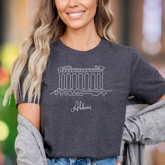 "Athens" | Minimalist Landmark Unisex Adult T-Shirt | Travel Lifestyle