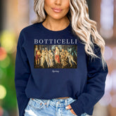"BOTTICELLI Spring" | Renaissance Art Unisex Adult Sweatshirt | Artistic Lifestyle