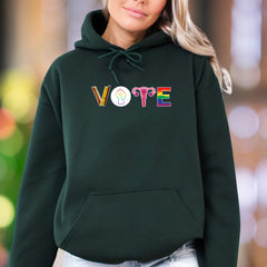 "VOTE" | Statement Graphic Unisex Adult Hoodie | Empowerment Lifestyle