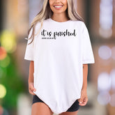 "It is finished JOHN 10:28-30" | Comfort Colors Unisex Adult T-Shirt | Faith-Inspired Lifestyle