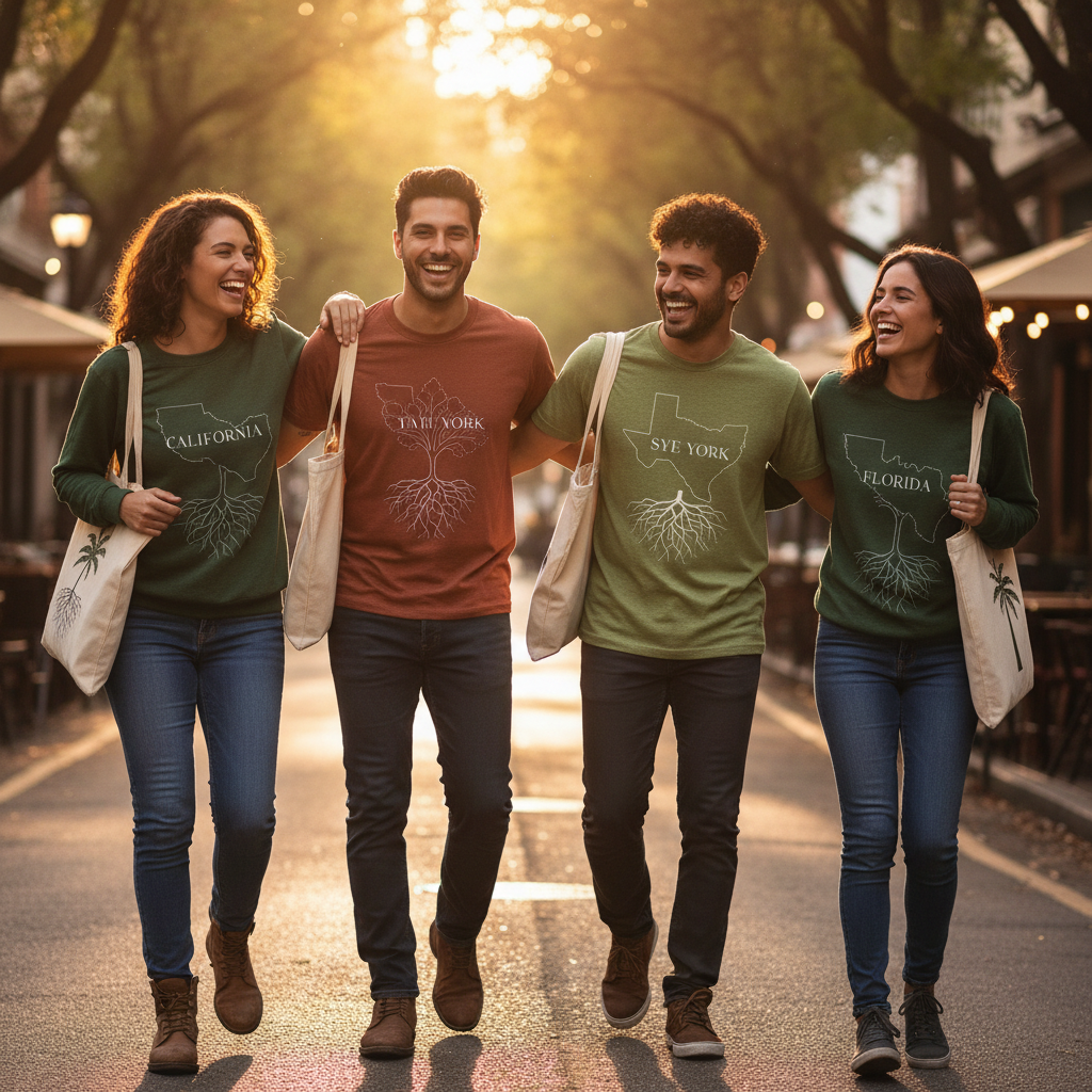 Wear Your Roots: The Ultimate State Pride Collection