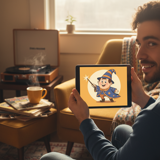 Relive the Magic: Retro Cartoon Style for Every Day