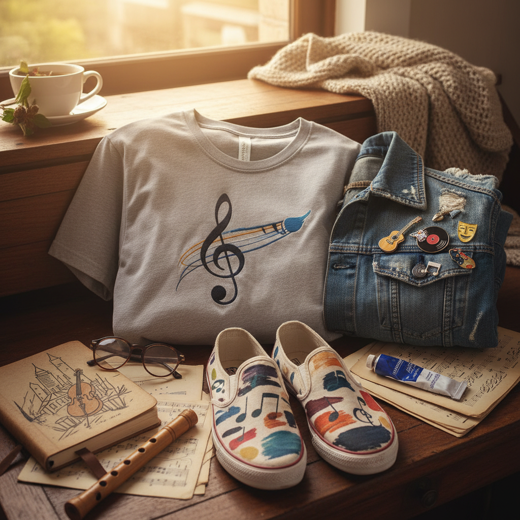 Wear Your Passion: The Music & Arts Collection