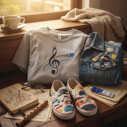 Wear Your Passion: The Music & Arts Collection