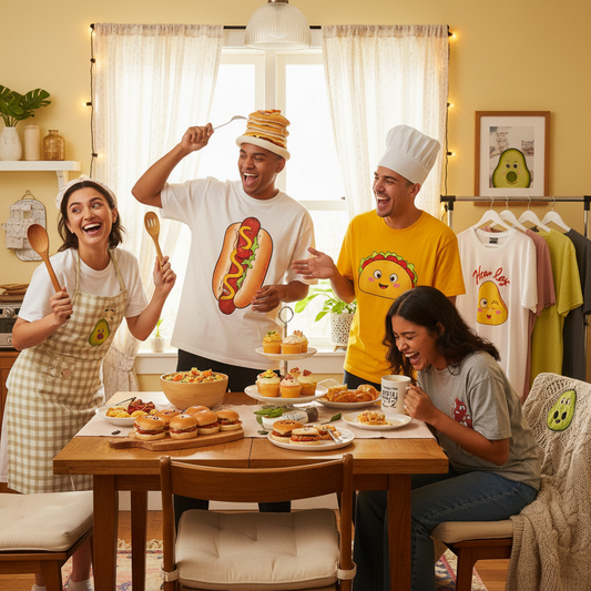 Serve Up Smiles: Why We Love Food Humor Fashion