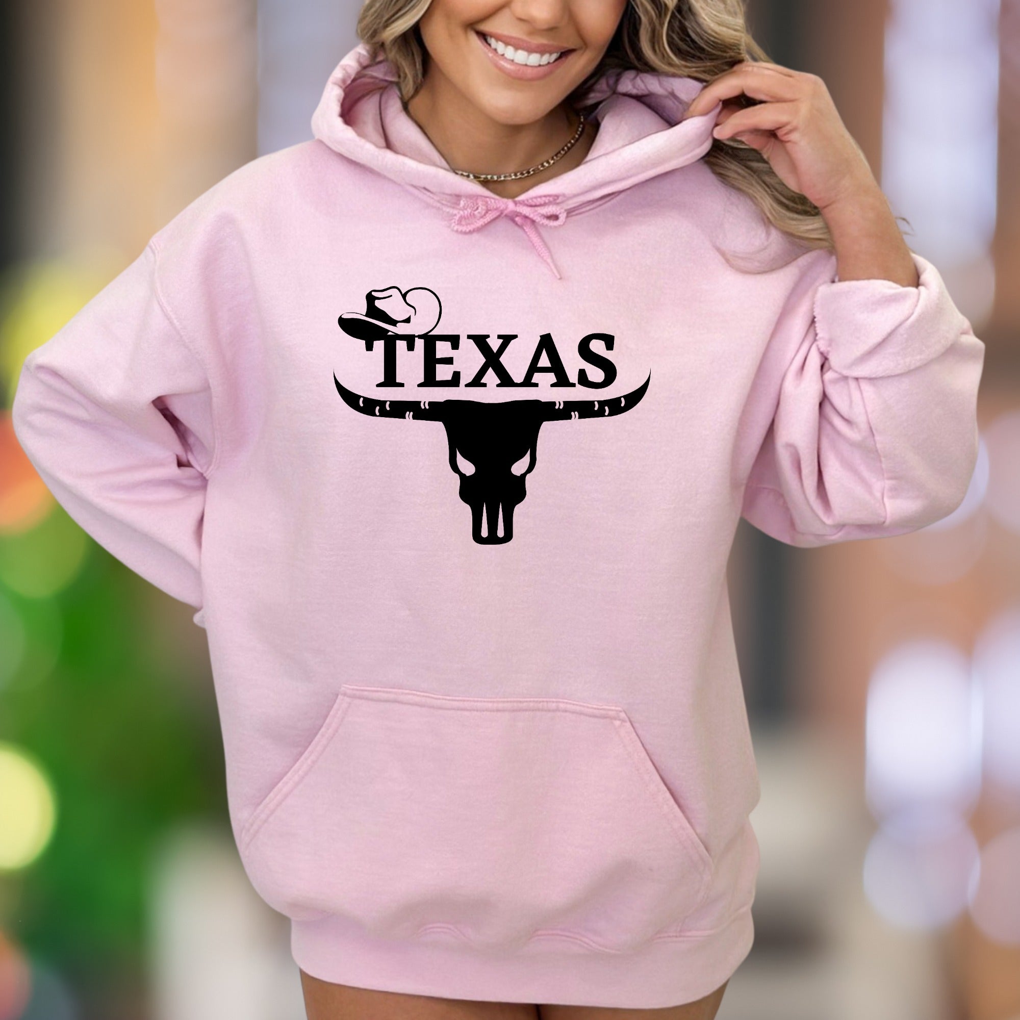 "TEXAS" | Western Graphic Unisex Adult Hoodie | Lone Star Lifestyle