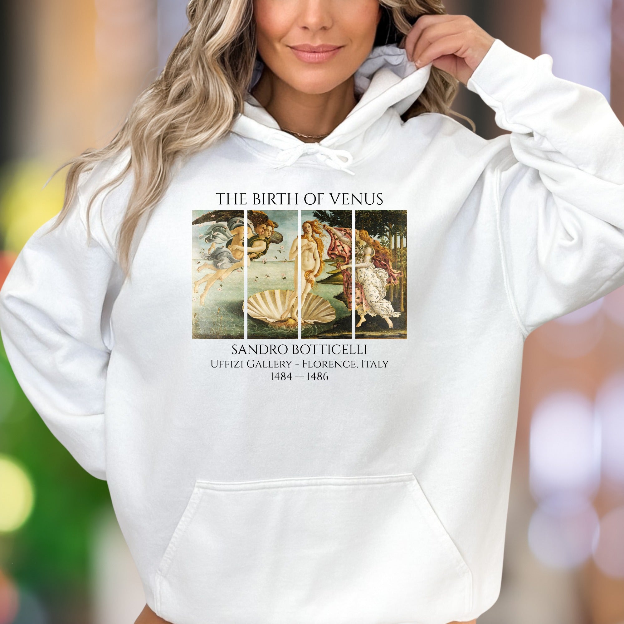 "THE BIRTH OF VENUS" | Renaissance Art Unisex Adult Hoodie | Classic Art Lifestyle
