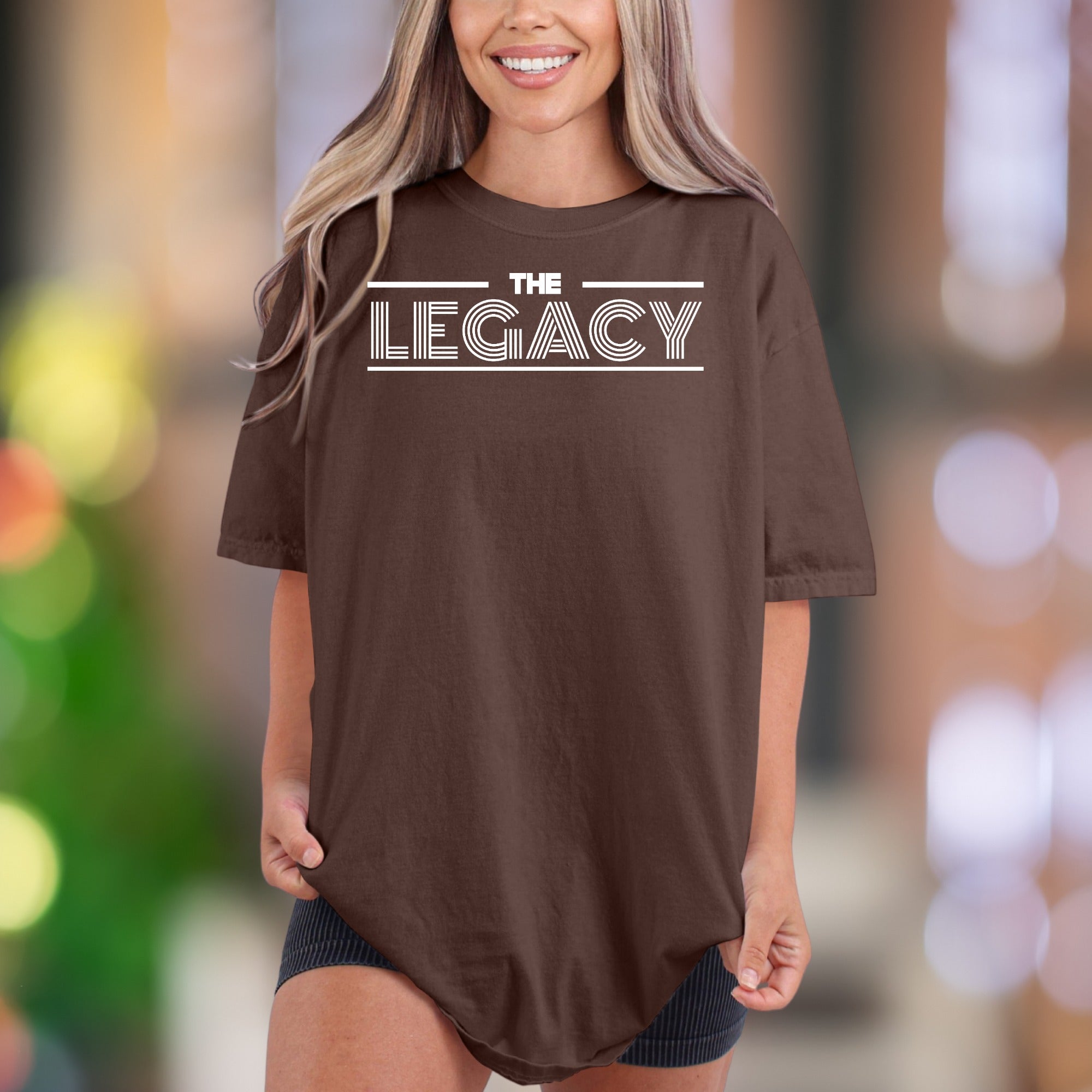 "THE LEGACY" | Comfort Colors Unisex Adult T-Shirt | Modern Typographic Style