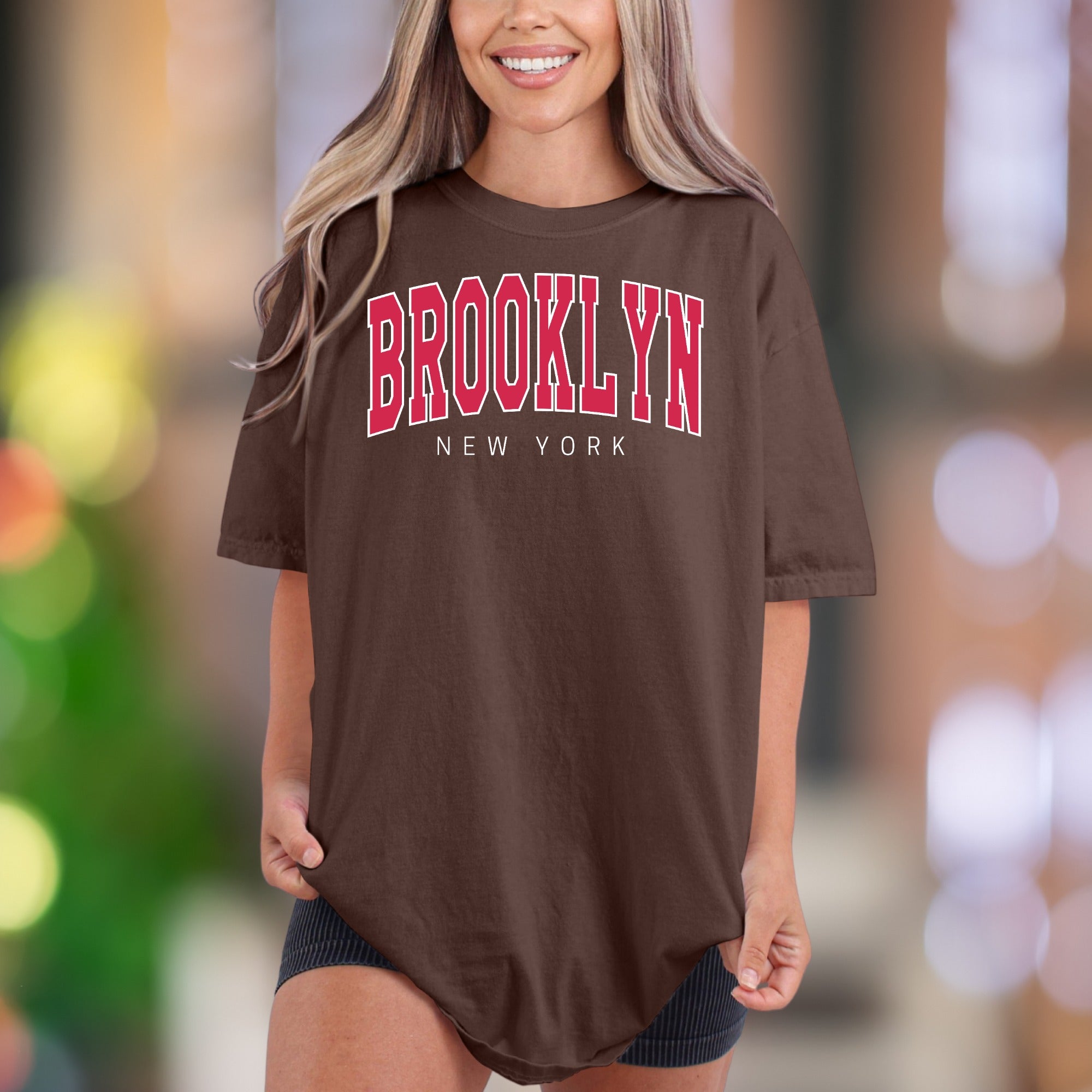 "BROOKLYN NEW YORK" | Comfort Colors Unisex Adult T-Shirt | Retro Streetwear Style