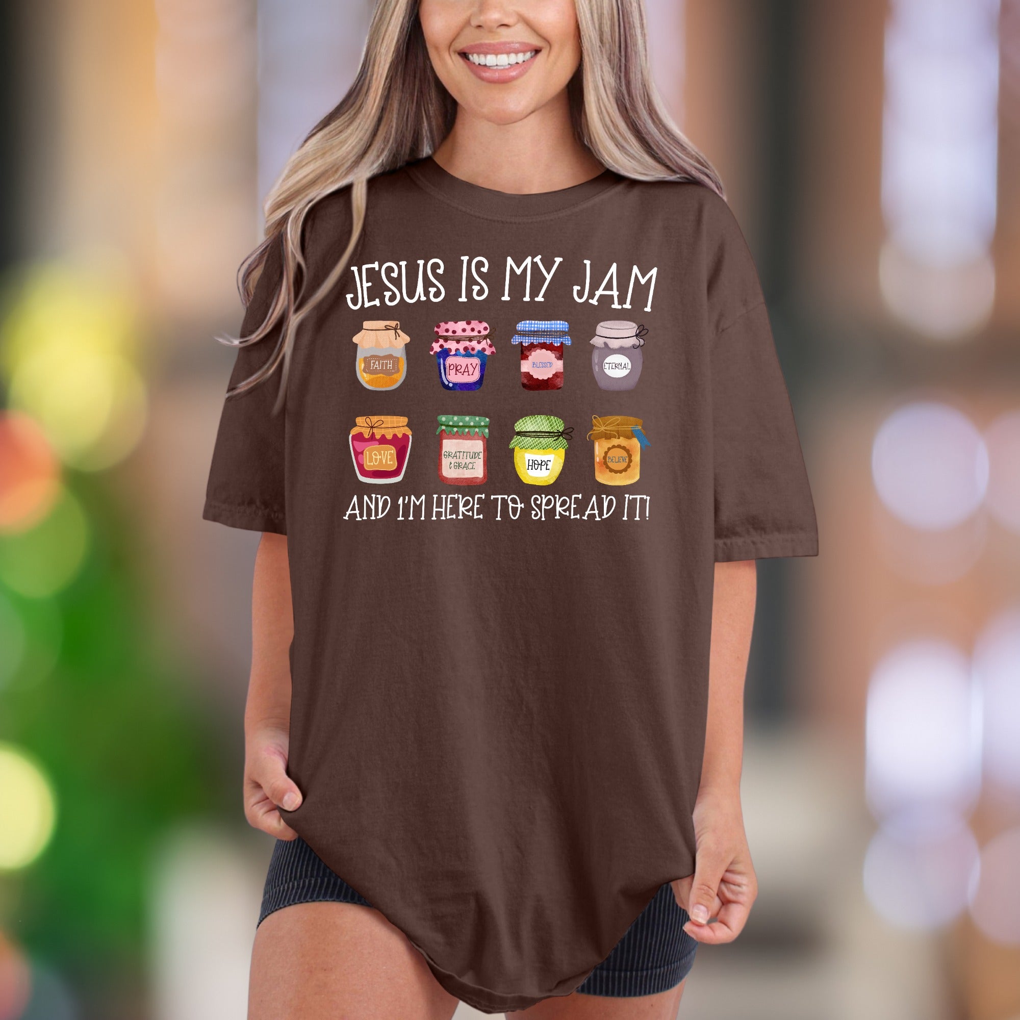 "Jesus Is My Jam" | Comfort Colors Unisex Adult T-Shirt | Faith-Inspired Lifestyle