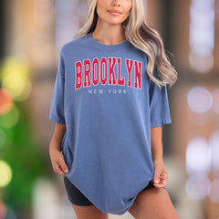 "BROOKLYN NEW YORK" | Comfort Colors Unisex Adult T-Shirt | Vintage City Style