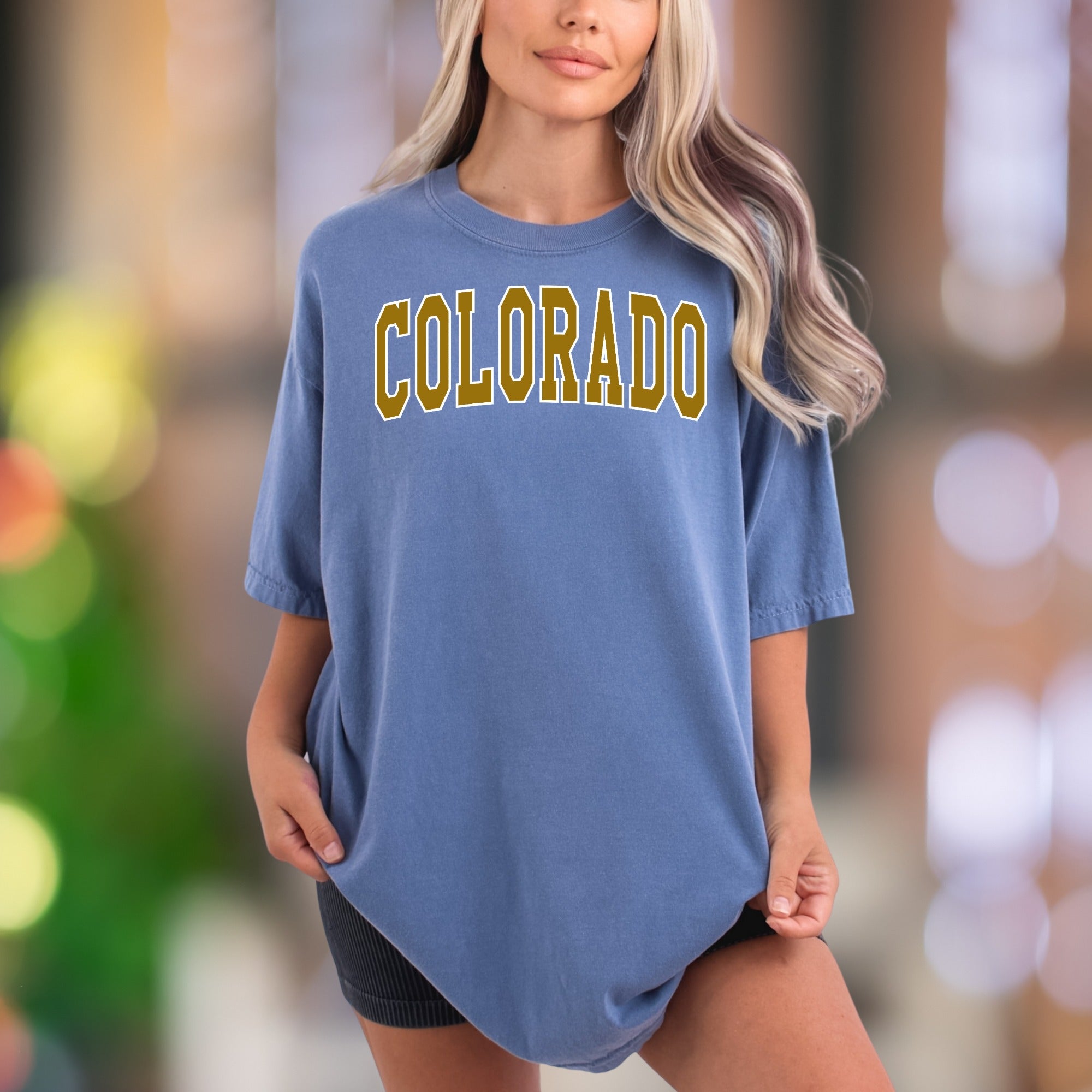"Colorado" | Comfort Colors Unisex Adult T-Shirt | Classic State Pride Style