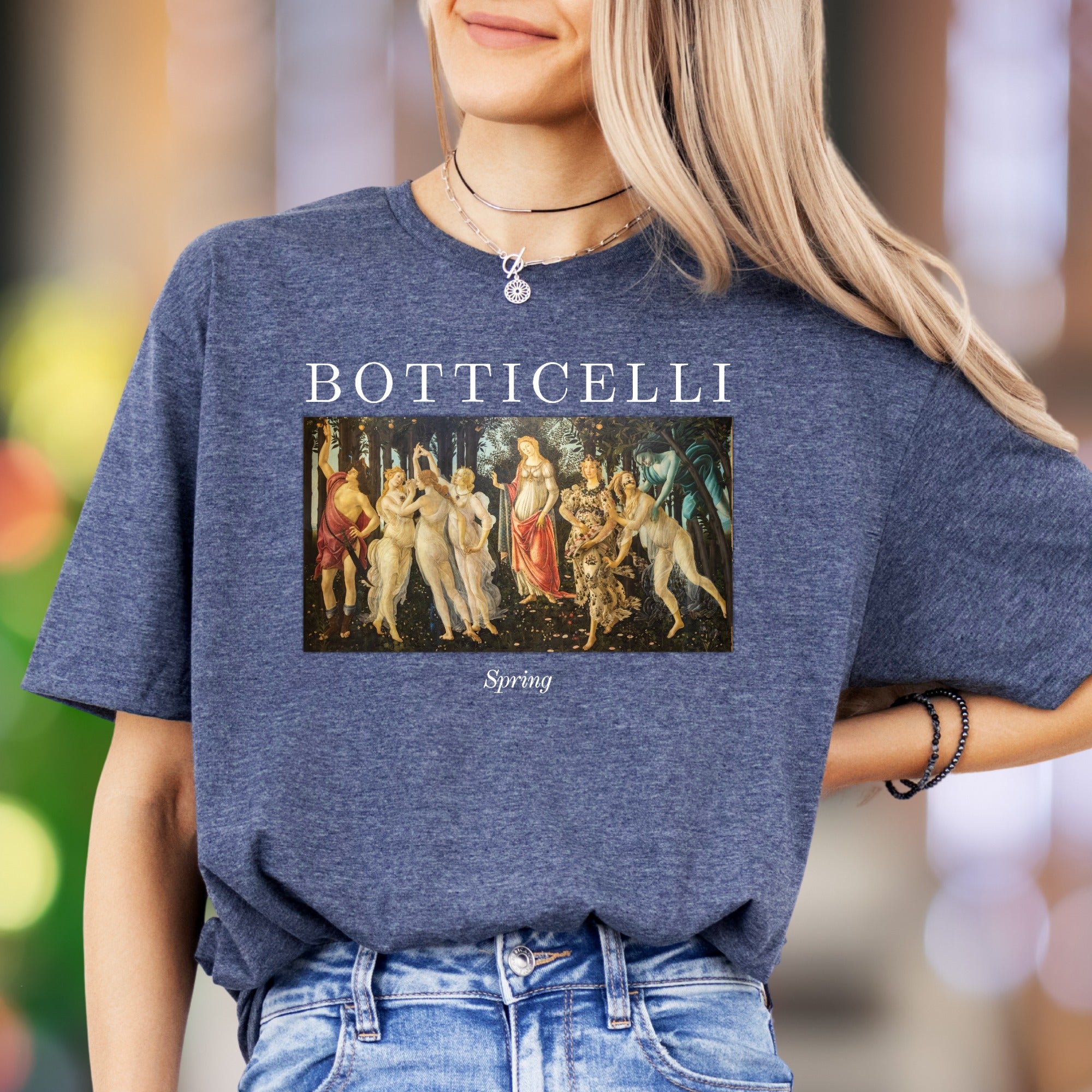 "BOTTICELLI Spring" | Renaissance Art Unisex Adult T-Shirt | Artistic Expression