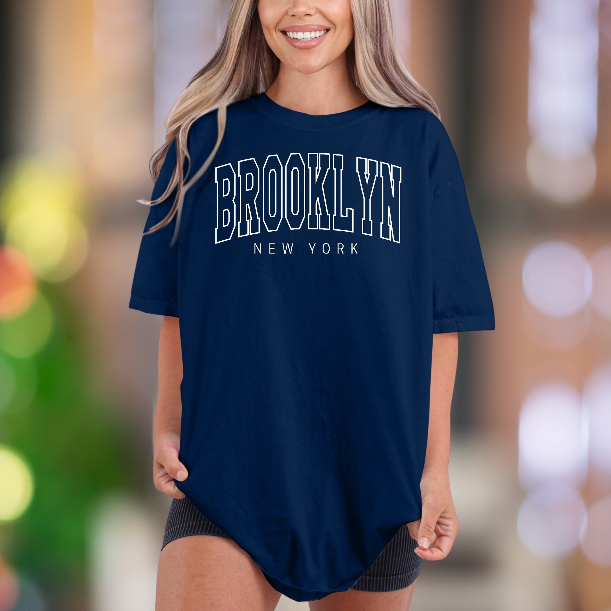 "BROOKLYN NEW YORK" | Comfort Colors Unisex Adult T-Shirt | Streetwear City Style