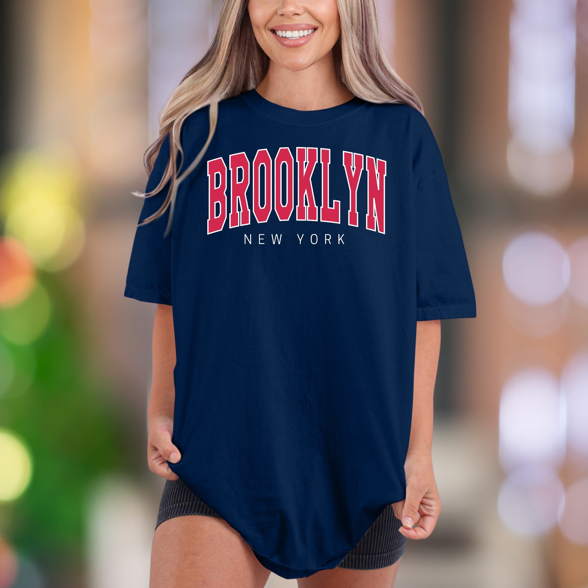 "BROOKLYN NEW YORK" | Comfort Colors Unisex Adult T-Shirt | Retro Streetwear Style