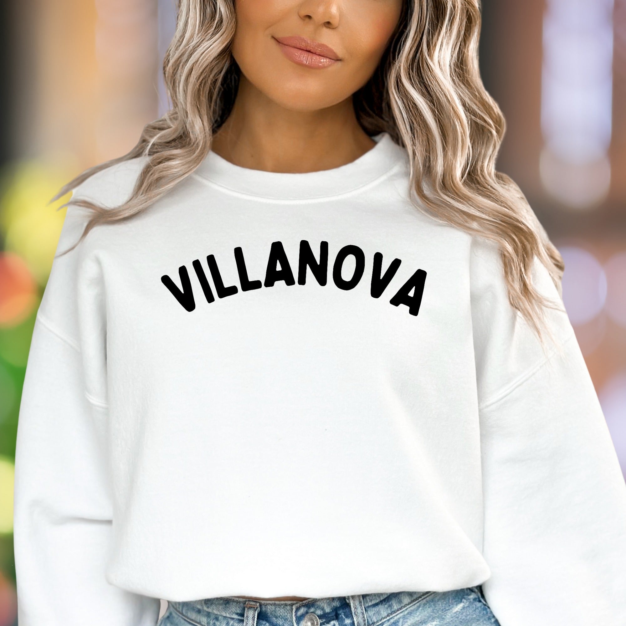 "Villanova" | Bold Collegiate Unisex Adult Sweatshirt | Academic Lifestyle