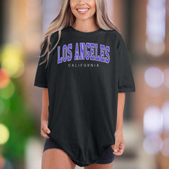 "Los Angeles California" | Comfort Colors Unisex Adult T-Shirt | Retro City Style