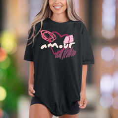 "Amour" | Comfort Colors Unisex Adult T-Shirt | Artistic Love Expression