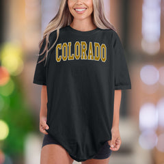 "Colorado" | Comfort Colors Unisex Adult T-Shirt | Classic State Pride Style