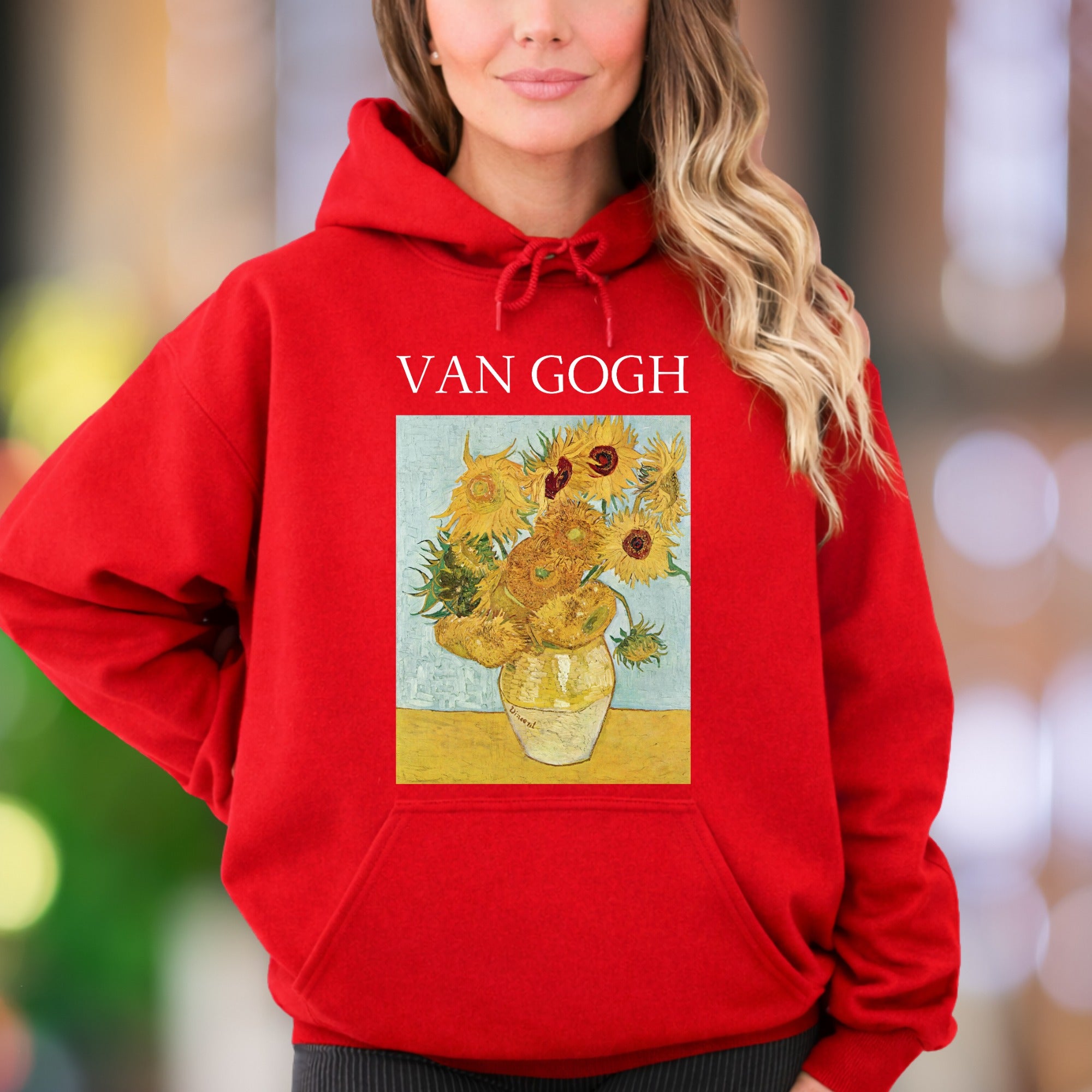 "VAN GOGH" | Vintage Art Graphic Unisex Adult Hoodie | Creative Lifestyle