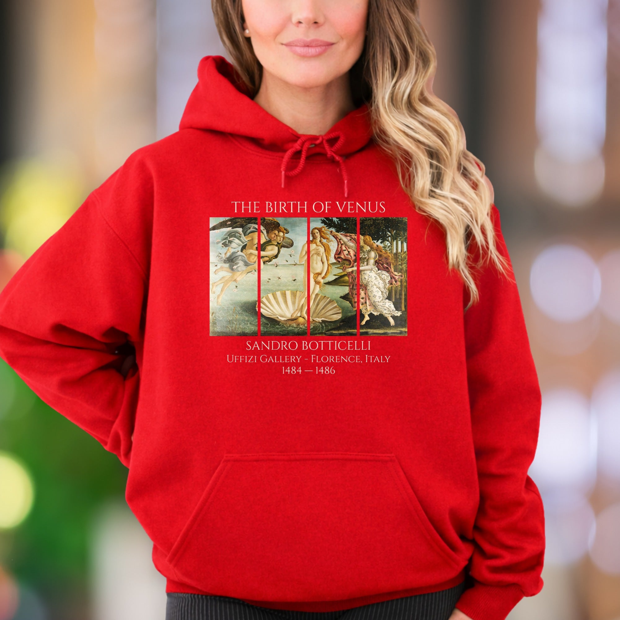 "THE BIRTH OF VENUS" | Renaissance Art Unisex Adult Hoodie | Classic Art Lifestyle