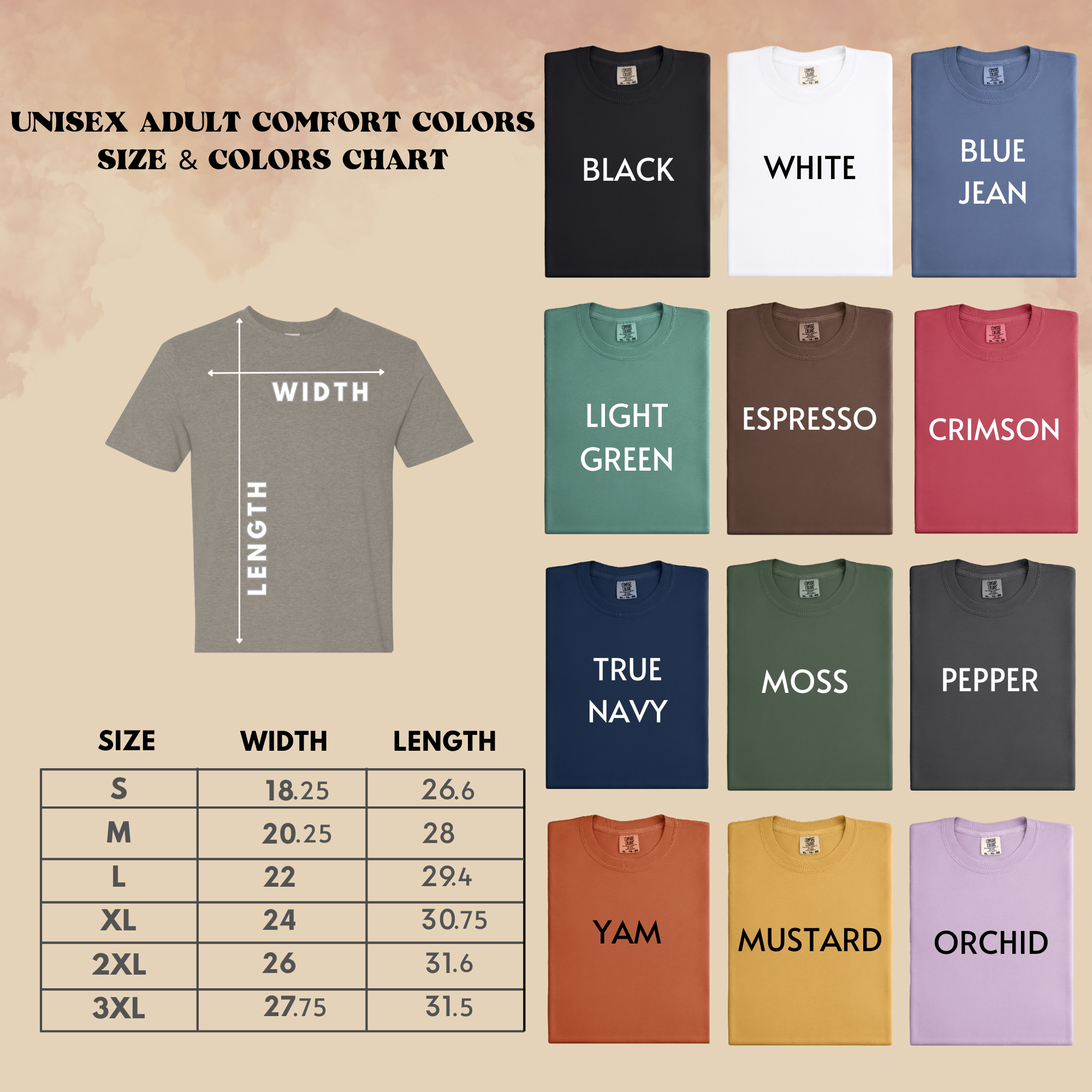 "BROOKLYN NEW YORK" | Comfort Colors Unisex Adult T-Shirt | Retro Streetwear Style