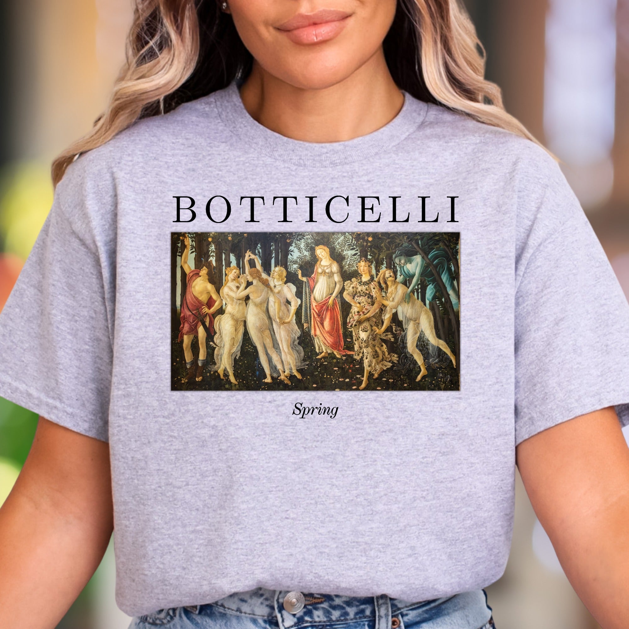 "BOTTICELLI Spring" | Renaissance Art Unisex Adult T-Shirt | Artistic Expression