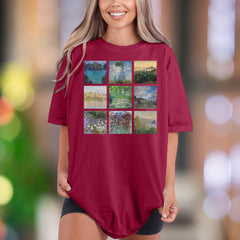 Impressionist Art Gallery | Comfort Colors Unisex Adult T-Shirt | Vintage Creative Lifestyle