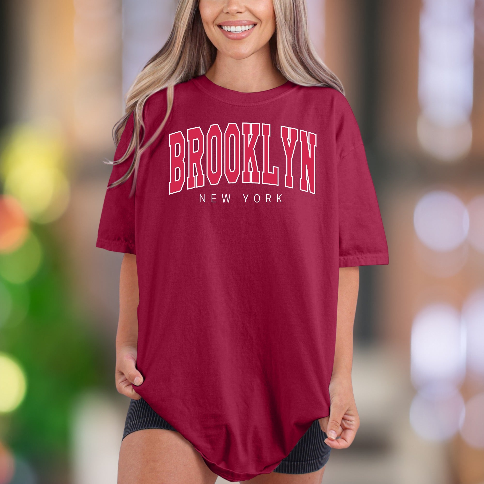 "BROOKLYN NEW YORK" | Comfort Colors Unisex Adult T-Shirt | Vintage City Style